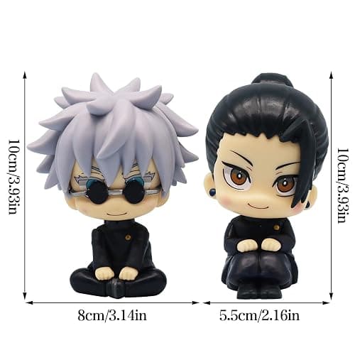 Elie&Eason Gojo Figure Statue, Geto Suguru Figurines,  thumbnail 3