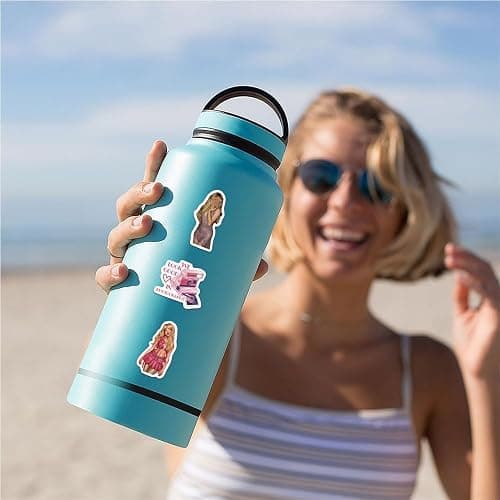60PCS Sabrina Carpenter Stickers Pack for Water Bottle, Laptop, Kindle, Cartoon Music Singer Stickers for Phones, Notebook, Refrigerators, Bicycles, Cars, Helmets, Gift for Fans thumbnail 2