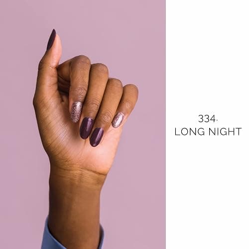 NAILOG Ongles Autocollants Adhesif - 20Pcs Stickers ongles - Faux Ongles en Gel UV Semi Durci, Extra Long brillante et durable French Nail Art, Nail Stickers,Cadeau Anniversaire Femme,Long Night thumbnail 2