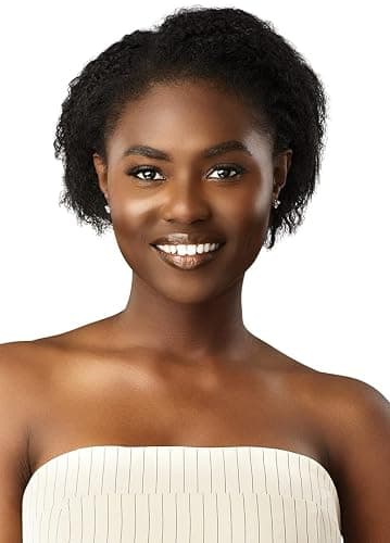 Outre Big Beautiful Hair Clip-In - 9pcs - Bohemian Curl 14" (NATURAL BLACK) thumbnail 4