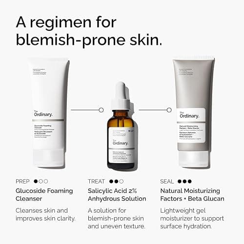 The Ordinary Salicylic Acid 2% Anhydrous Solution, Gentle Exfoliating Serum for Blemish-Prone Skin and Uneven Texture thumbnail 5