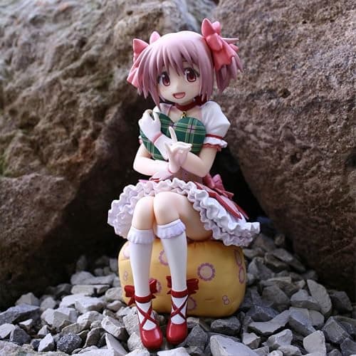 YLQANONG KanameMadoka Figures Anime Akemi Homura Kaname Madoka Figure Statues PVC Material Anime Action Figurine 5.5IN thumbnail 7