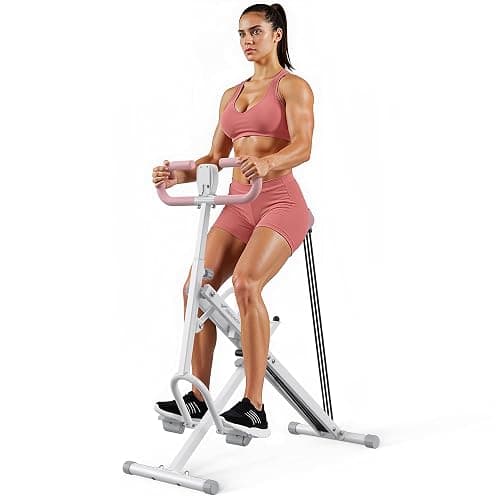 Squat Machine, MERACH R07 2 in 1 Squat Rowing Machine, Easy Setup & Foldable Exercise Equipment, Glute Trainer Machine, Glutes & Leg Home Workout Machine - Image 1