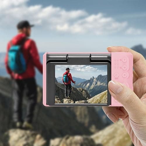 Tedubax Silicone Case for kodak pixpro C1 Digital Camera with 2PCS Screen Protector and Lanyard - (Pink) thumbnail 3