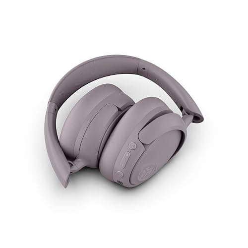 JLab JBuds Lux ANC Wireless Headphones, Mauve, Hybrid Active Noise Cancelling, Customizable Sound, Spatial Audio Compatible, Premium Over-Ear Bluetooth Headset thumbnail 7