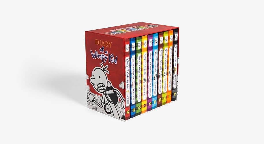Diary of a Wimpy Kid Box of Books 1–10 Hardcover Gift Set thumbnail 3