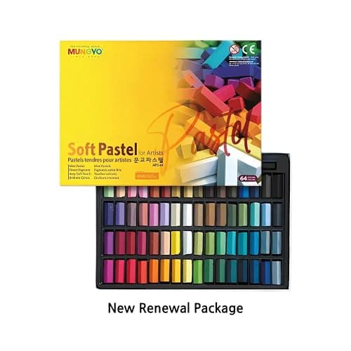 MUNGYO Soft Pastel Set – 64 Vibrant Colors for Artists | Smooth & Blendable | Square Shape thumbnail 3