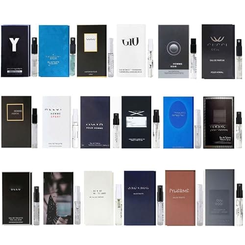Yerinup Mens Cologne Sample Sets Designer High End Perfume Cologne Samples for Men Discover 18 Brands Men’s Fragrance Sampler Vial Set Travel Perfume Collection - Image 1