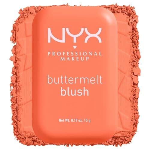 NYX PROFESSIONAL MAKEUP Buttermelt Powder Blush, Fade and Transfer-Resistant Blush, Up to 12HR Make Up Wear, Vegan Formula - Sooner The Butta - 03 Sooner The Butta - 0.17 Ounce (Pack of 1) thumbnail 11