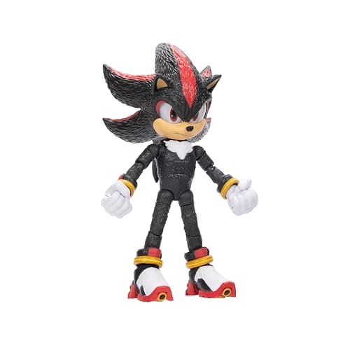 Sonic The Hedgehog – 5-Inch Shadow Action Figure – 20+ Points of Articulation – Official Collector Toy – Boys & Girls Ages 3+ thumbnail 4
