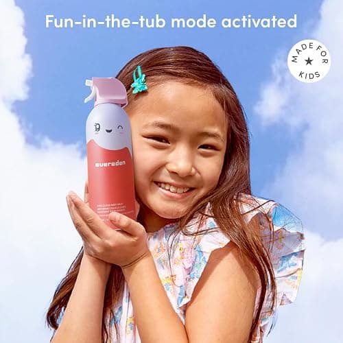 Evereden Kids Cloud Body Wash Duo - Gentle, Nourishing Toddler Body Wash for Delicate Skin, Coconut Splash & Juicy Citrus Scents, Creamy Hydrating Formula, 2 Pack (6.7 fl oz Each) thumbnail 6