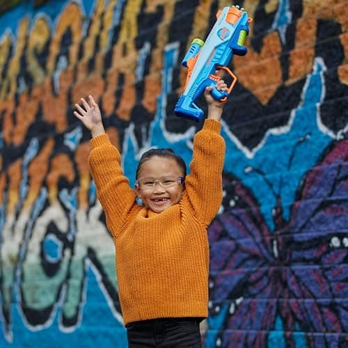 Elite Junior Rookie Pack, Easy Play Toy Foam Blaster, 32 Nerf Elite Darts, 4 Targets, Nerf Blasters for Kids Outdoor Games, Ages 6 & Up (Amazon Exclusive) thumbnail 9