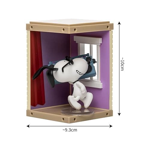 YuMe Peanuts Snoopy Hero Box Blind Box Home Sweet Home Series Mystery Collectible Figure, 1 Blind Box thumbnail 9