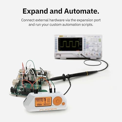 Flipper Zero - Portable Multi-Tool Device for Geeks - Fully Open-Source & Customizable - RFID + NFC Reader, Infrared Remote and Wireless Signal Explorer for Curious Minds thumbnail 6