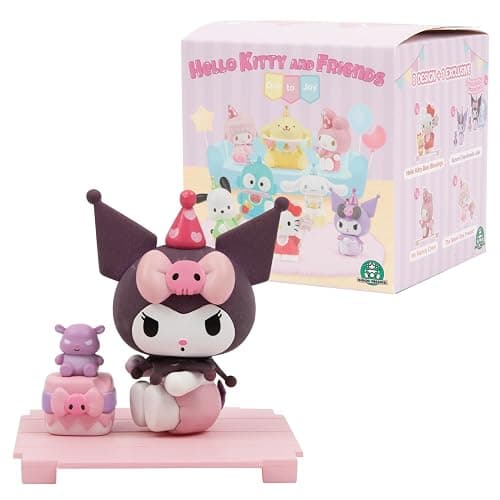 Hello Kitty Mini Figure Blind Box – 1 Random Character Included (Ode to Joy Series), Collect 1 of 8 Styles + 1 Secret, Sanrio Figure with Party Accessory, Base & Stackable Display Box thumbnail 6