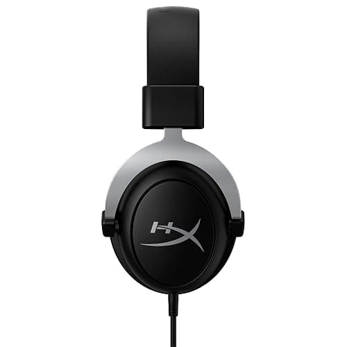 HyperX CloudX, Official Xbox Licensed Gaming Headset, Compatible with Xbox One and Series X|S, Memory Foam Ear Cushions, Detachable Noise-Cancelling Mic, in-line Audio Controls,Black/ Silver thumbnail 2
