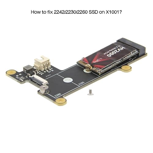 Geekworm 16Pin 0.5mm Pitch PCIe FFC Ribbon Cable Set 30mm/50mm/80mm for Raspberry Pi 5 & PCIe to NVMe SSD Adapter thumbnail 5