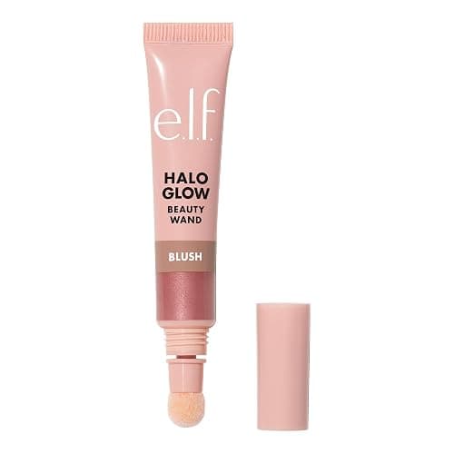 e.l.f. Halo Glow Blush Beauty Wand, Liquid Blush Wand For Radiant, Flushed Cheeks, Infused With Squalane, Vegan & Cruelty-free, Pink-Me-Up - Image 1
