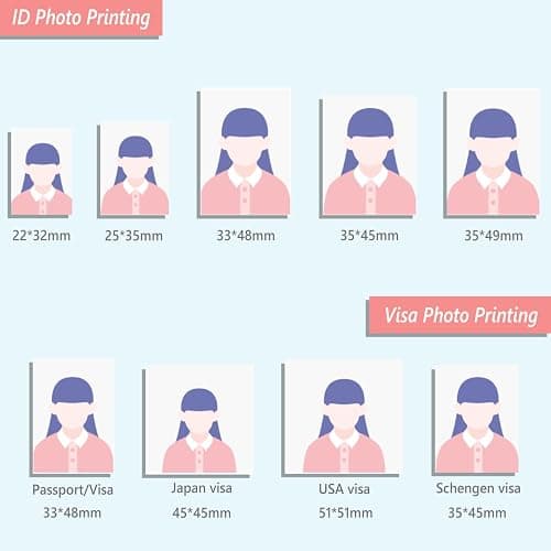 YOTON Photo Printer, Picture Printer with 54 Sheets (4"x6") & 1 Ink Ribbon, Support AR Video Printing, Wi-Fi Connection, Portable Photo Printer for iPhone/Android/Laptop thumbnail 7