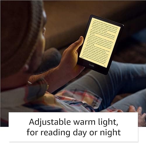 Amazon Kindle Paperwhite (8 GB) – Now with a larger display, adjustable warm light, increased battery life, and faster page turns – Black thumbnail 3