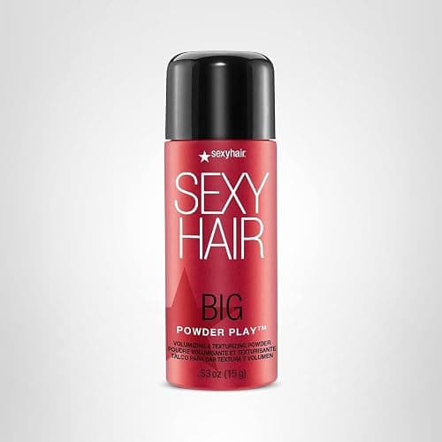 SexyHair Big Powder Play Volumizing & Texturizing Powder, 0.53 Oz | Colorless on Hair | Fragrance Free | Instant Lift - Image 1