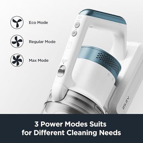 Eureka RapidClean Pro NEC280TL Cordless Stick Vacuum Cleaner – Lightweight 5.3 lbs, 40-Min Runtime, LED Headlights, 3 Power Modes, Ideal for Pet Hair, Hard Floors & Carpets thumbnail 7
