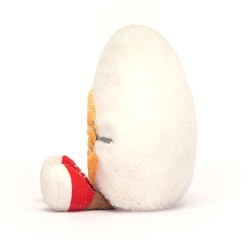 Jellycat Amuseables Boiled Egg Geek Stuffed Toy, Small 5.5 inches - Food Plush - Fun Gift Idea thumbnail 2