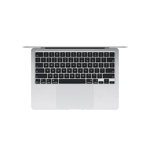 Apple 2026 MacBook Air 13-inch Laptop with M5 chip: Built for AI, 13.6-inch Liquid Retina Display, 16GB Unified Memory, 512GB SSD, 12MP Center Stage Camera, Touch ID, Wi-Fi 7; Silver thumbnail 2