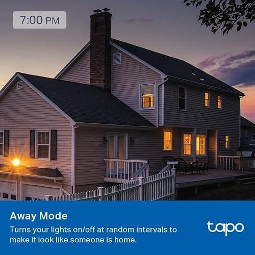 Tapo L530B Smart Bulb, B22 Multicolor Alex Light Bulb, 8.7W (60W), Dimmable, Schedule & Timer, Away Mode, Energy Saving, Voice Control Alexa & Google, App Remote Control thumbnail 7