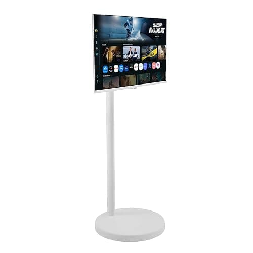 Samsung The Movingstyle Essential 32" 4K UHD Smart Monitor with Adjustable Rolling Stand, Smart TV Apps, Built-in Speakers, White Design, Gaming Hub, AI Picture Optimizer, SmartThings, F-LS32FM70-MSR thumbnail 7