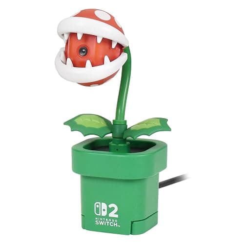 HORI Piranha Plant Camera for Nintendo Switch 2- Officially Licensed by Nintendo thumbnail 2