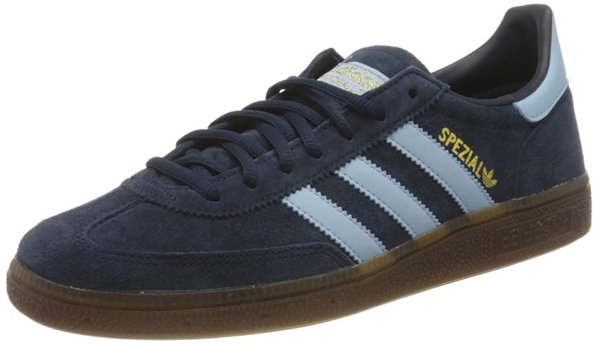 adidas Men's Spezial Handball Shoe, Collegiate Navy Clear Sky Gum, 9.5 UK - Image 1