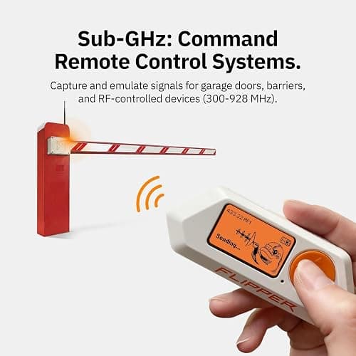 Flipper Zero - Portable Multi-Tool Device for Geeks - Fully Open-Source & Customizable - RFID + NFC Reader, Infrared Remote and Wireless Signal Explorer for Curious Minds thumbnail 3