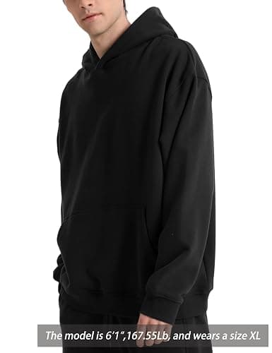 FAIABLE Mens Super Soft Oversized Hoodie Acid Wash Hoodie Heavyweight Fashion Hoodies & Sweatshirts for Men Women Couples thumbnail 3