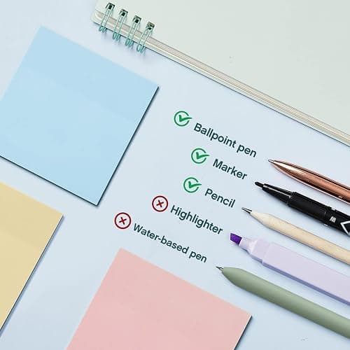 Jutom 39 Pcs Aesthetic Book Annotation Kit Highlighter with Pencil Case Bag Gel Pen Transparent Sticky Note Taking Bible Study College School Supplies(Green,Cute Style) thumbnail 7