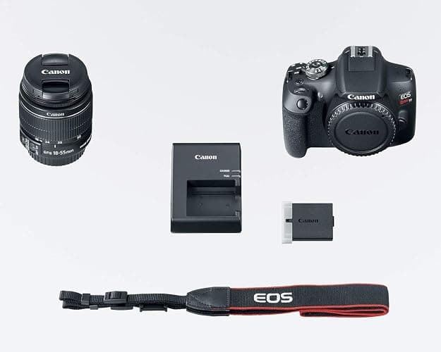 Canon EOS Rebel T7 DSLR Camera with 18-55mm Lens (Black) (Renewed) thumbnail 6