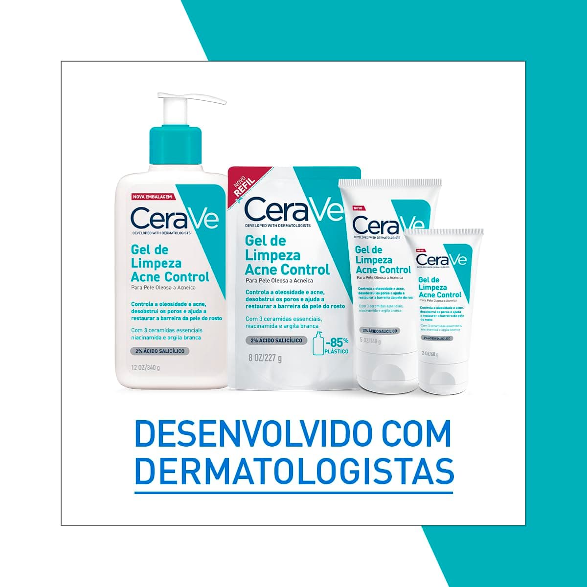 Cerave, Gel de Limpeza Acne Control com Niacinamida e Ácido Salicílico thumbnail 12