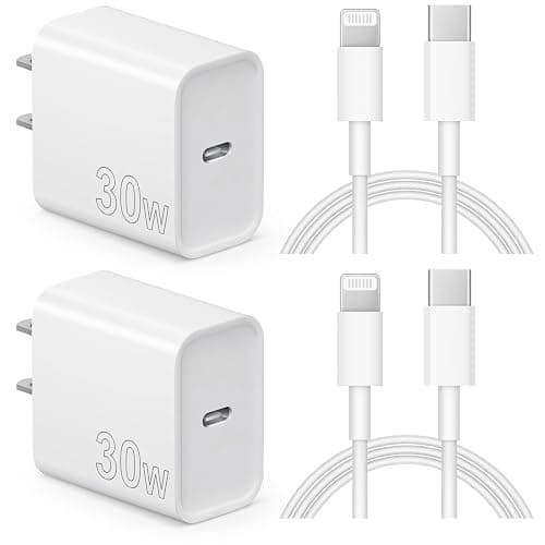 iPhone Charger Fast Charging 30W USB C Charger Block with 6FT Super Fast Charger Cable Compatible with iPhone14/14 Pro Max/13/13Pro/12/12 Pro/11,iPad - Image 1