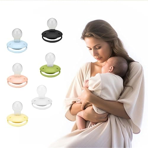 Adult Silicone Pacifier for Stress Relief and Relaxation Large Calibers Adult Soother Chewing Toy Safe and Comfortable Adult Pacifier Stress Relief Pacifiers Simulated Nipple Pacifier thumbnail 3
