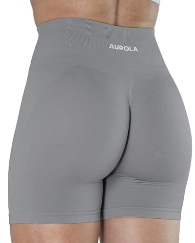 AUROLA Intensify Workout Shorts for Women Seamless Scrunch Short Gym Yoga Running Sport Active Exercise Fitness Shorts - Image 1
