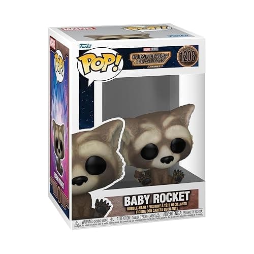 Funko POP! Vinyl: Marvel - Guardians of The Galaxy 3 - Rocket Raccoon - (Baby) - Collectable Vinyl Figure - Gift Idea - Official Merchandise - for Kids & Adults - Movies Fans - Image 1