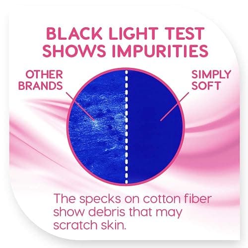 Simply Soft Premium Cotton Balls (600 Count), 100% Pure Cotton, Large Cotton Balls for Face and Nail Polish Remover thumbnail 5