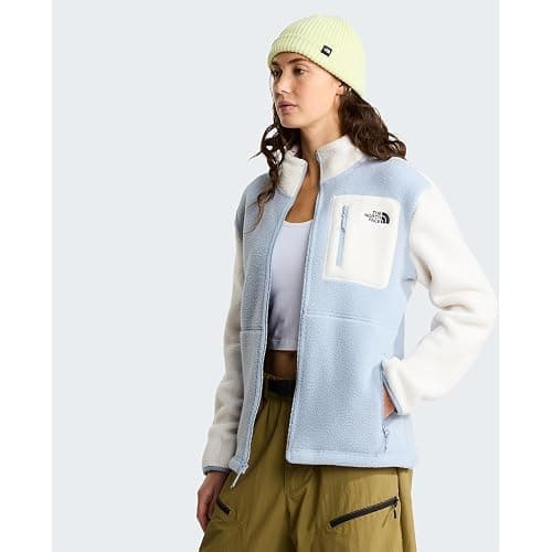THE NORTH FACE Women's Yumiori Full Zip Jacket | Lightweight Fleece Coat With Embroidered Logo, Zip Pockets thumbnail 6