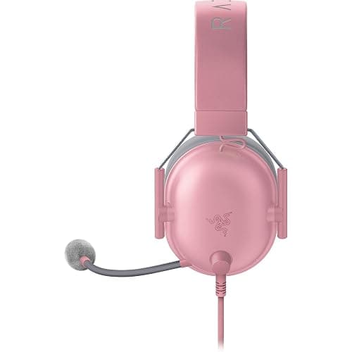 Razer BlackShark V2 X Xbox Gaming Headset: 50mm Drivers - Cardioid Mic - Lightweight - Comfortable Noise Isolating Earcups - for Xbox Series X, Series S, PS5, PC, Switch via 3.5mm Jack - Quartz Pink thumbnail 9