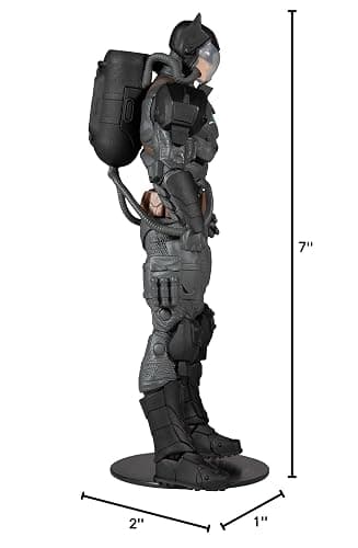 DC Multiverse Batman in Hazmat Suit 7" Action Figure with Accessory thumbnail 3