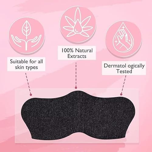 AUSLKA Blackhead Pore Strips,(70 Counts) Blackhead Remover-Deep Cleansing Charcoal Strips - Black Head Nose Strips -Black Head Remover thumbnail 5