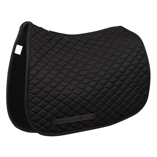 TuffRider Basic All Purpose Horse Riding Saddle Pad | Wither Relief Brushed Underside for Training and Competition thumbnail 2