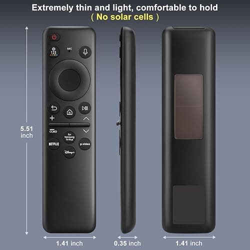 Replacement for Samsung-TV-Remote-Control,BN59-01432A Rechargeable-Voice-Remote Compatible Samsung Frame Crystal Solar UHD Neo QLED OLED Serie Smart TVs thumbnail 8