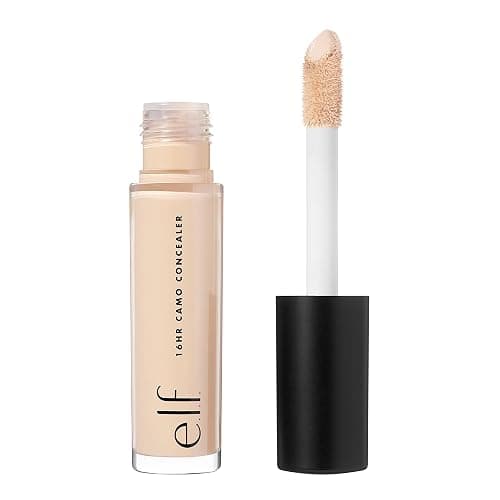e.l.f. 16HR Camo Concealer, Full-Coverage, Highly-Pigmented Face Concealer With A Matte Finish, Crease-proof, Vegan & Cruelty-Free, Medium Neutral - Image 1