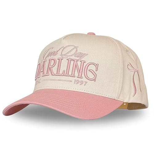 Vintage Fashion Trucker Hat | Men & Women | Trendy Cute Retro Red Caps for Country & Western | Camo Fur Cotton | Snapback - Image 1